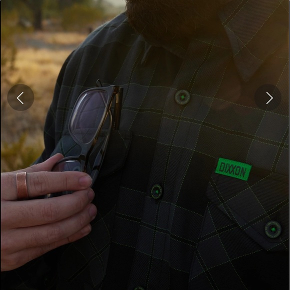 Dixxon Adrenaline flannel BNIB - Picture 4 of 10